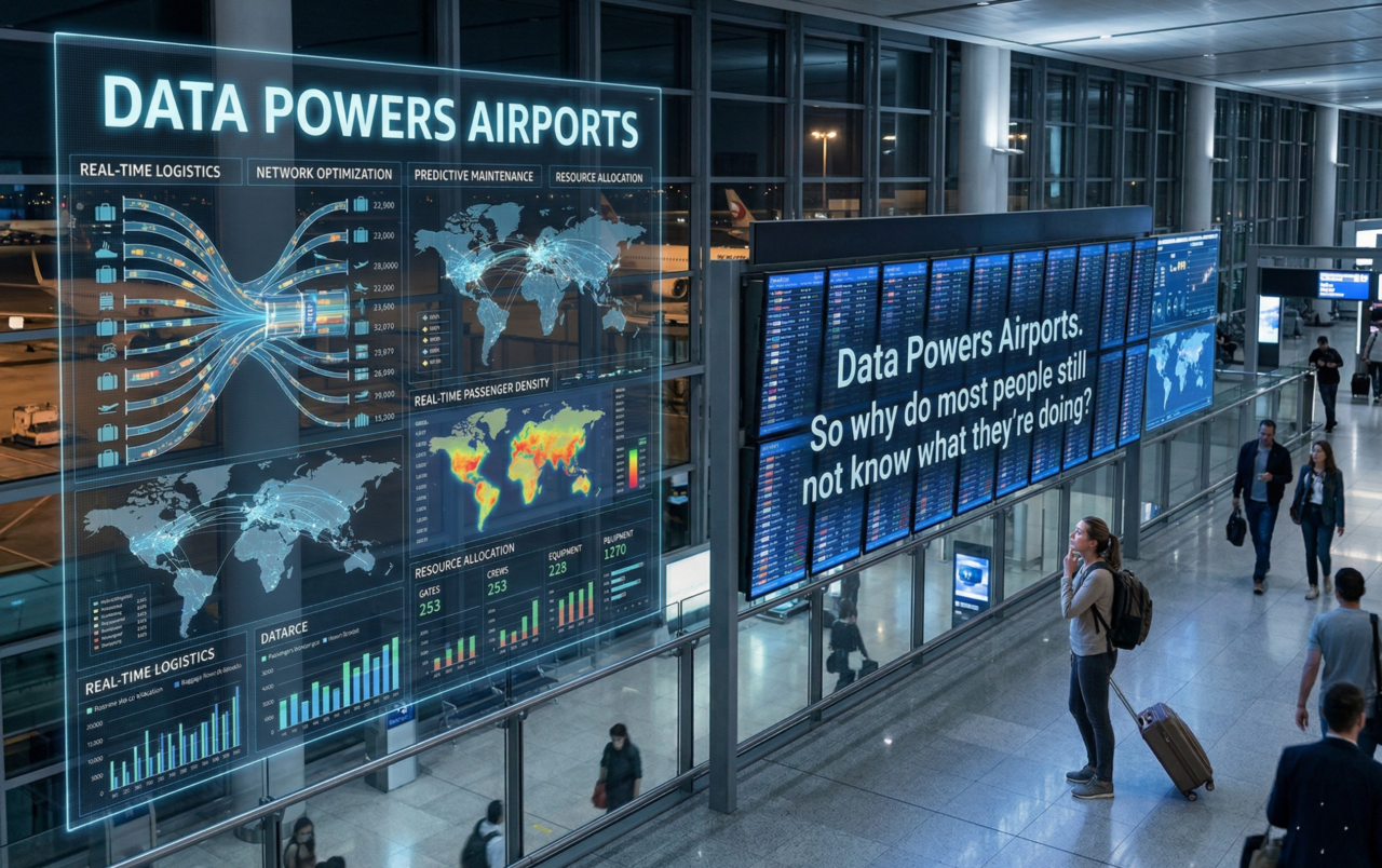 Data Powers Airports- So why do most people still not know what they’re doing?