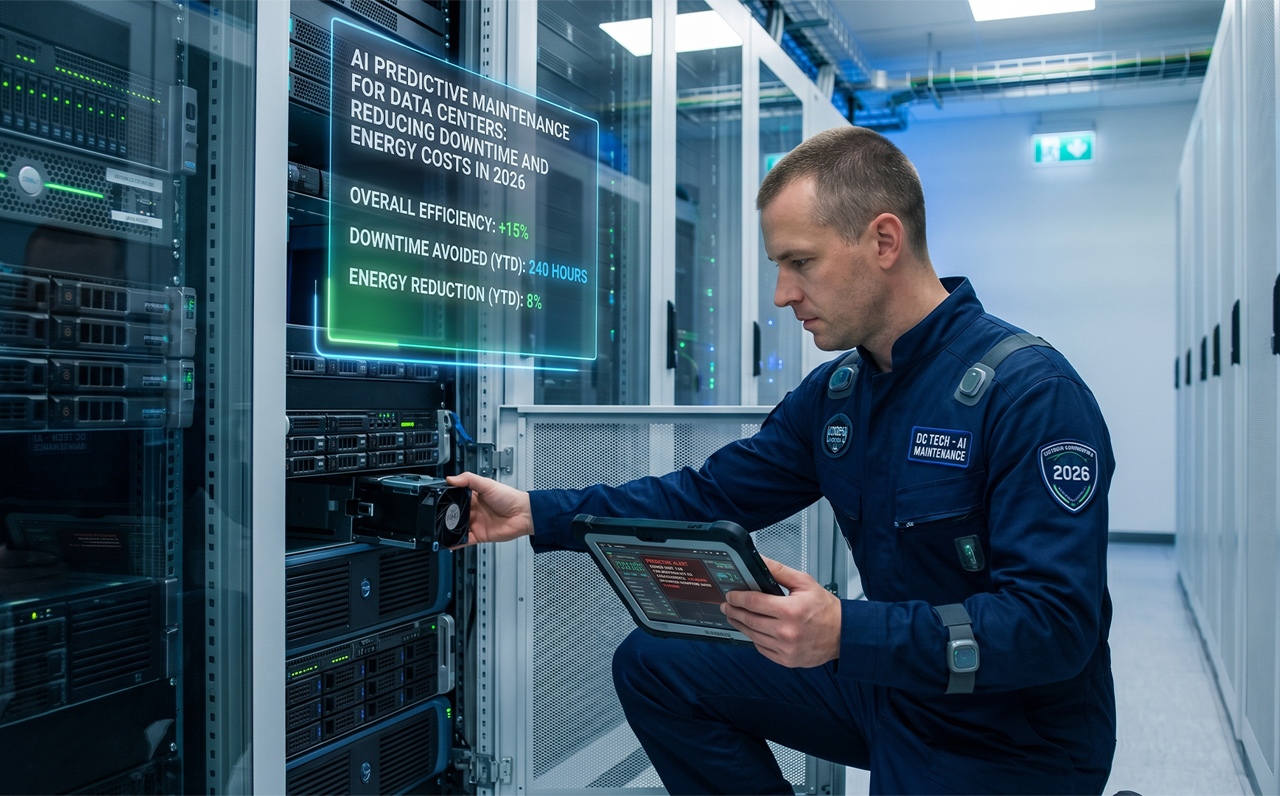 AI Predictive Maintenance for Data Centers: Reducing Downtime and Energy Costs in 2026 