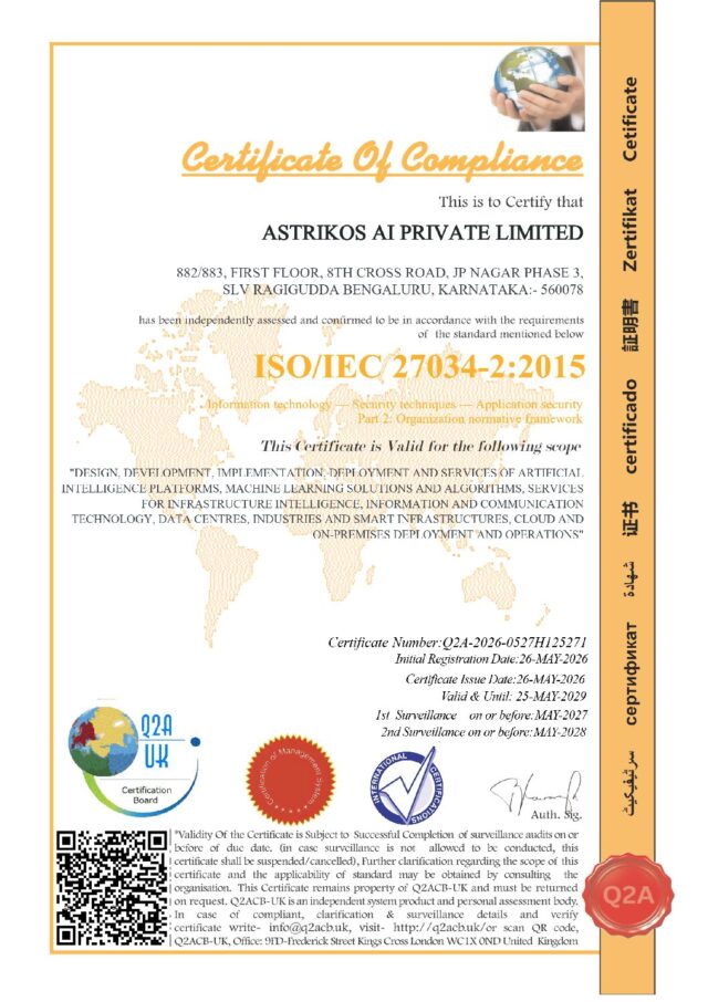 ASTRIKOS AI PRIVATE LIMITED 27034 2 2015 Q2A